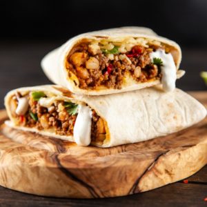 Burrito z wołowiną