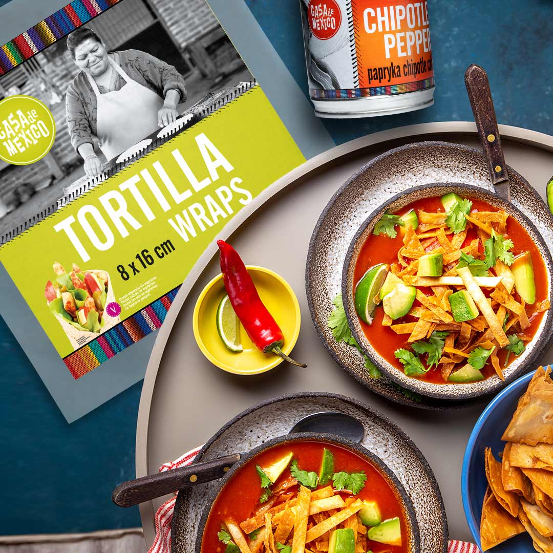 Sopa de Tortilla Casa de Mexico