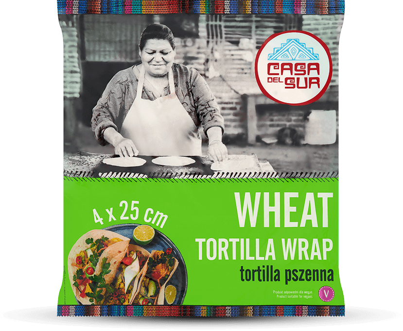 Tortilla wrap 25 cm&nbsp;– 4 szt. 240 g