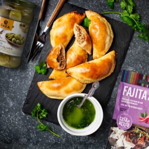 Empanadas z wołowiną i chimichurri Casa de Mexico