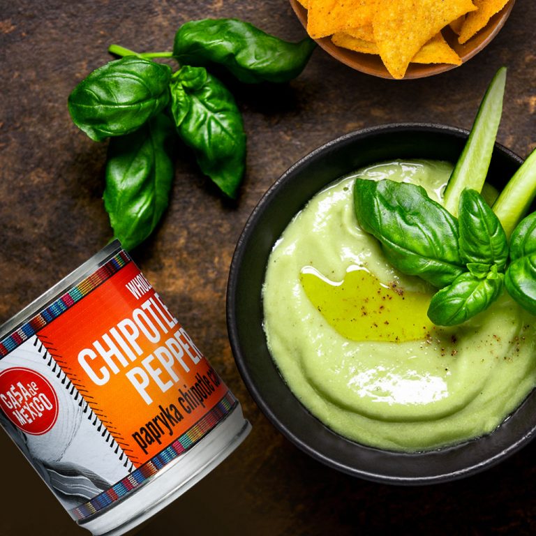 Meksykański chłodnik z&nbsp;papryką chipotle