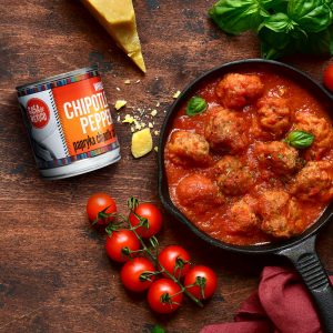 Przepis Pulpety z indyka z serem w sosie chipotle Casa de Mexico