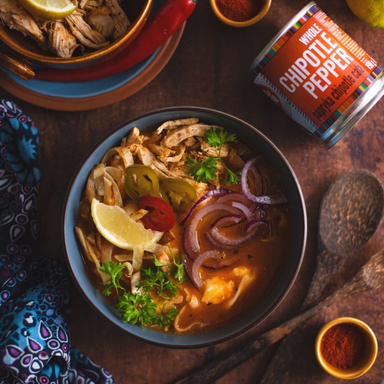 Sopa Azteca z&nbsp;papryką chipotle