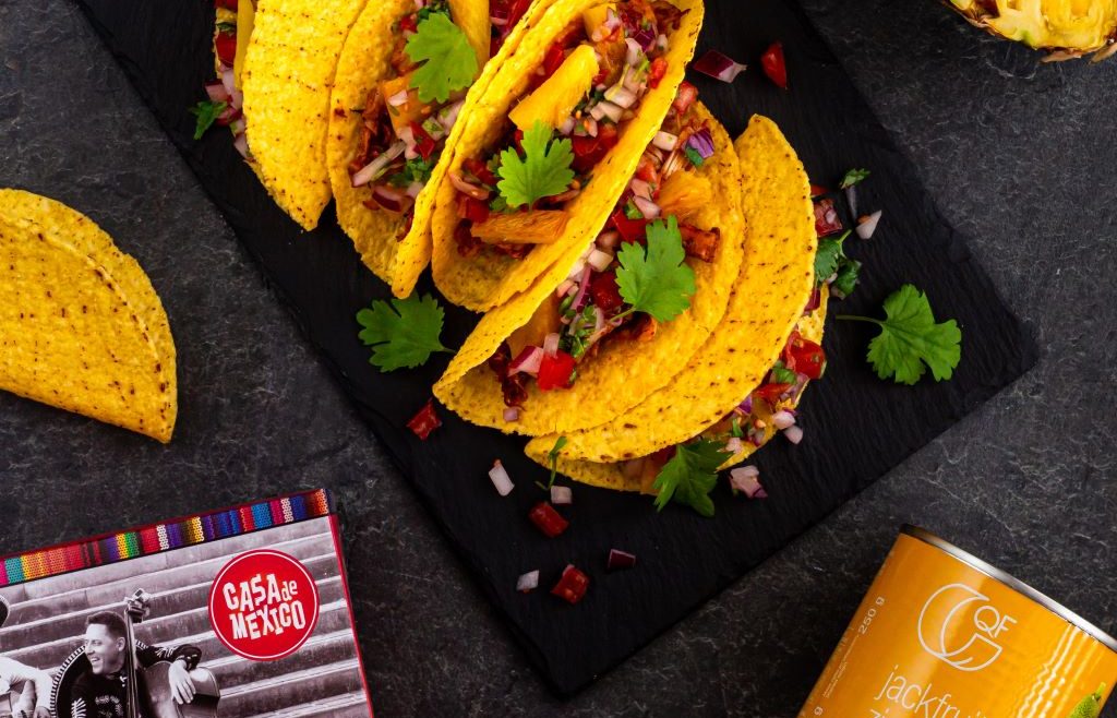Tacos al pastor z jackfruitem Casa de Mexico Łukasz Majchrowski food_square