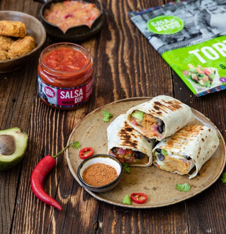 Grillowane wrapy z&nbsp;mango chutney