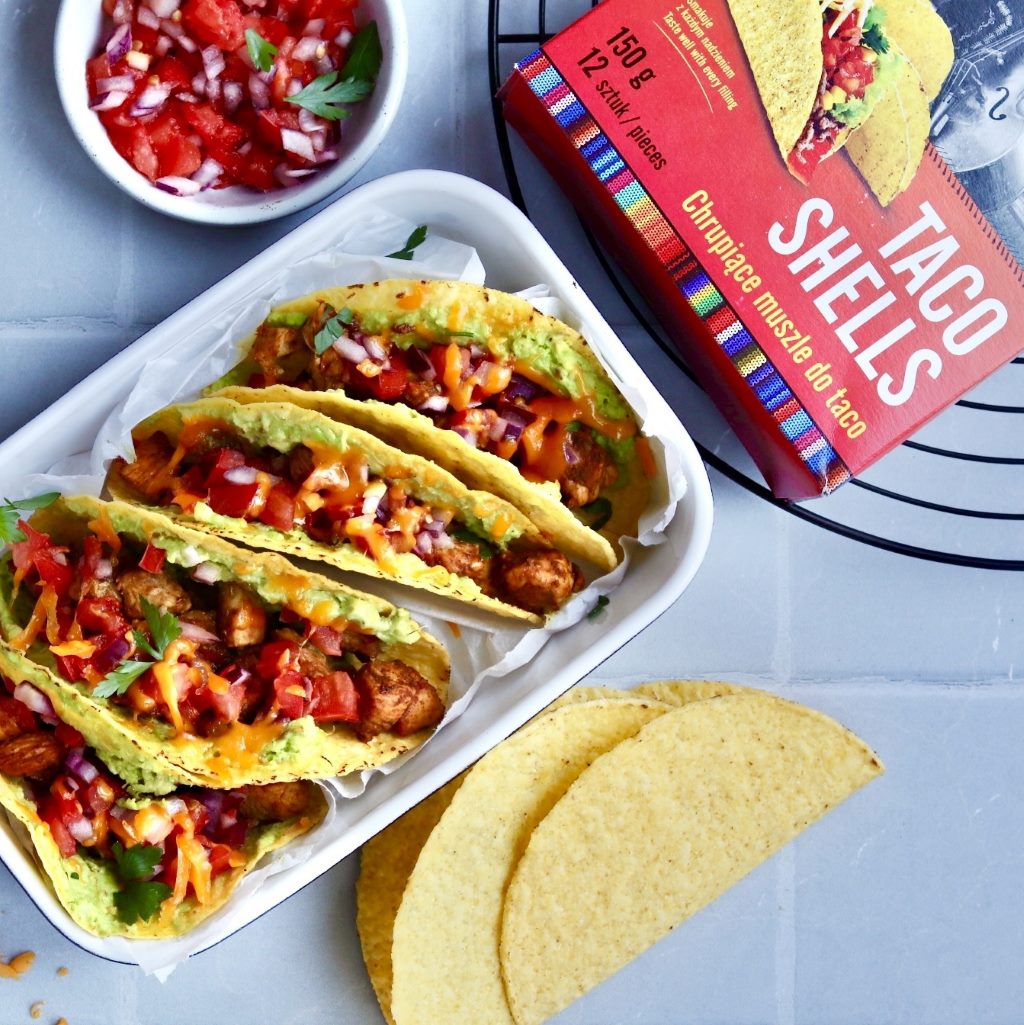 Teriyaki Chicken tacos z sosem teriyaki House of Asia Casa de Mexico Jak ja lubię jeść