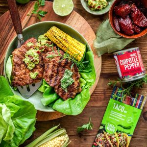 Grillowana karkówka z kukurydzą i papryką chipotle Deliciousplace Casa de Mexico