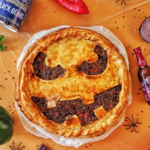 Halloweenowa tarta gotujzdiego Casa de Mexico