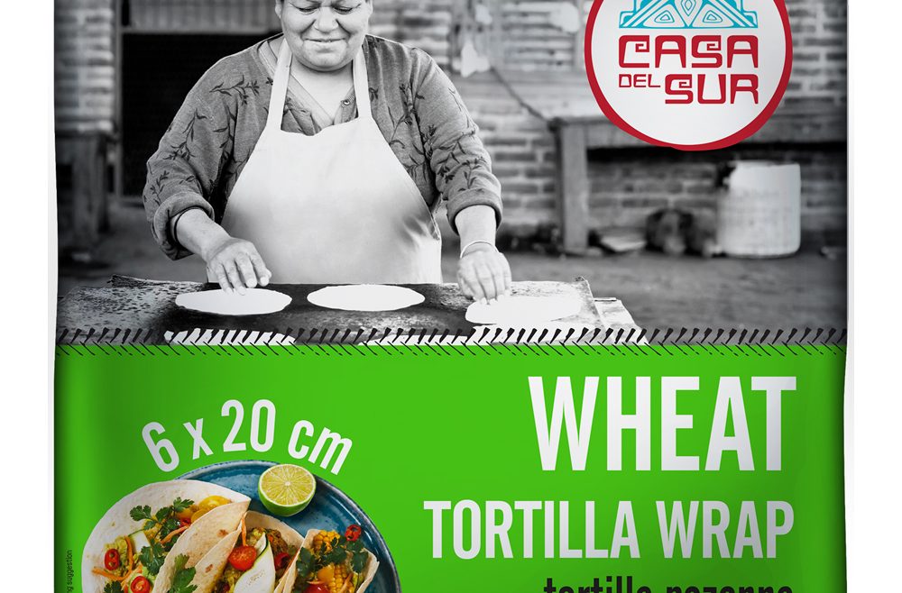 Tortilla wrap 20 cm 6 szt. 240g Casa del Sur