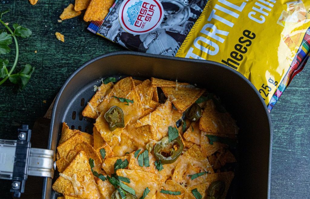 Nachosy z airfryera