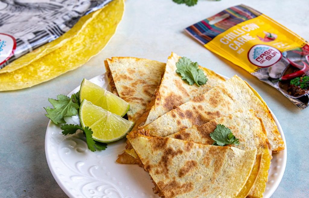 Quesadilla z szarpaną wołowiną Casa Del Sur