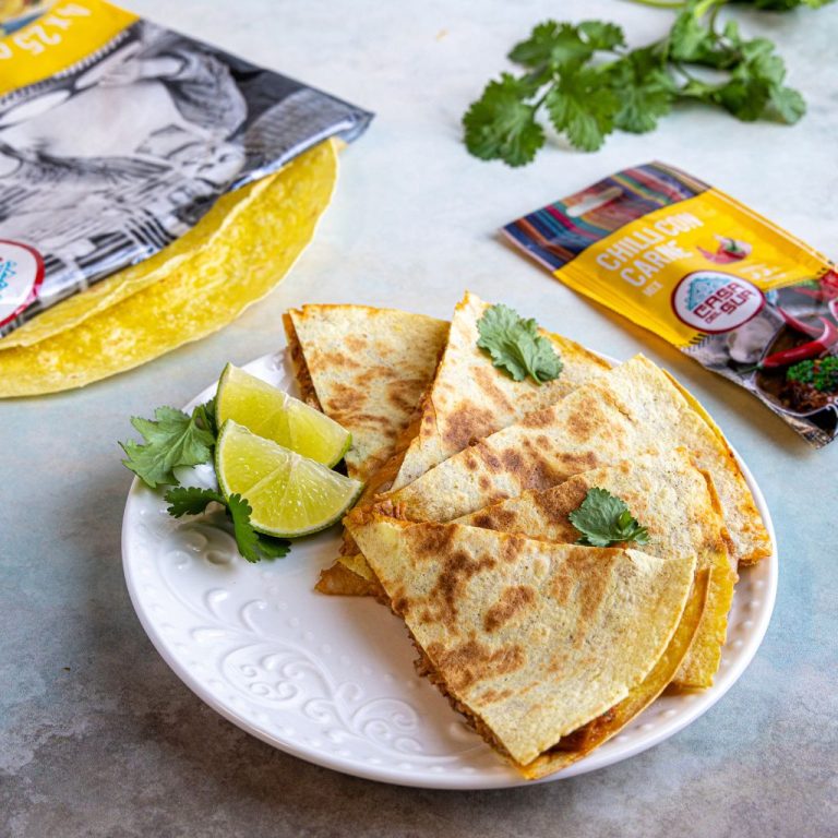 Quesadilla z szarpaną wołowiną