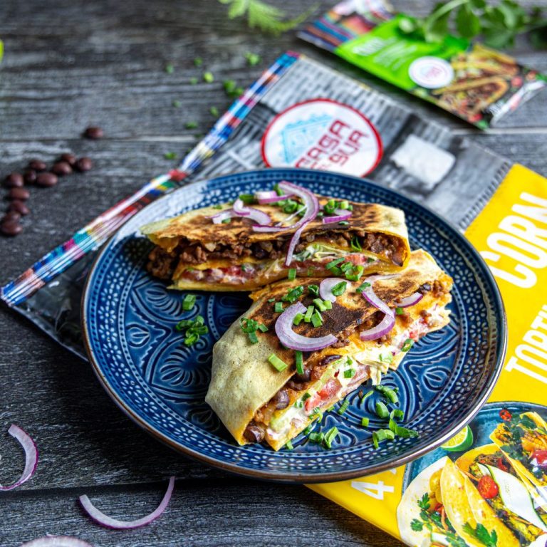 Taco wrap z pikantnym sosem jalapeno