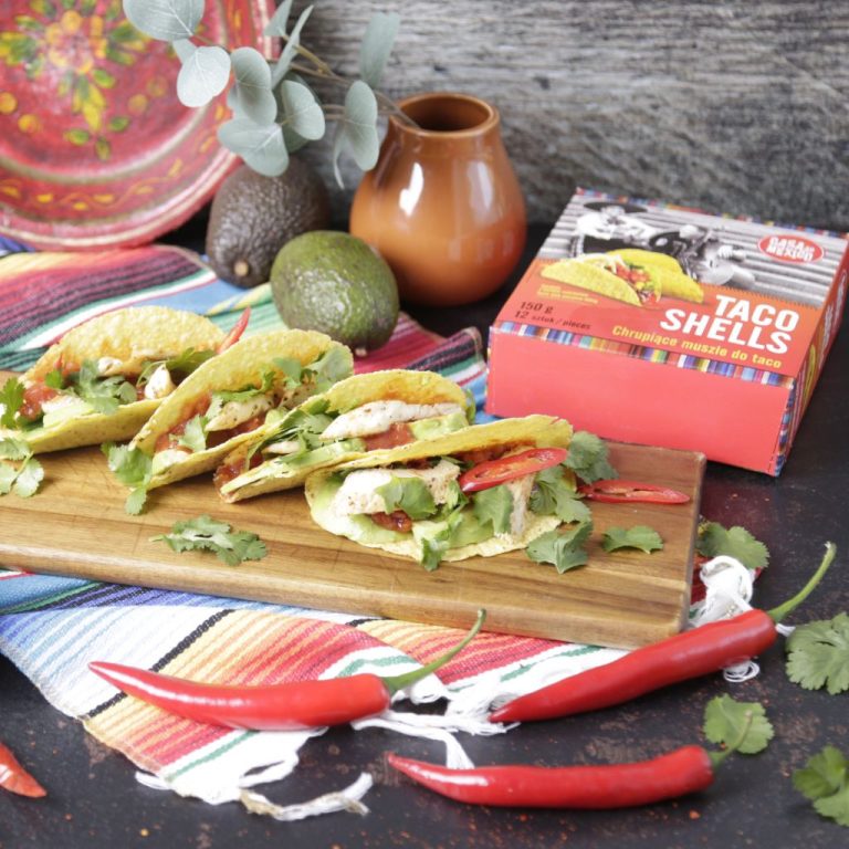 Taco z kurczakiem