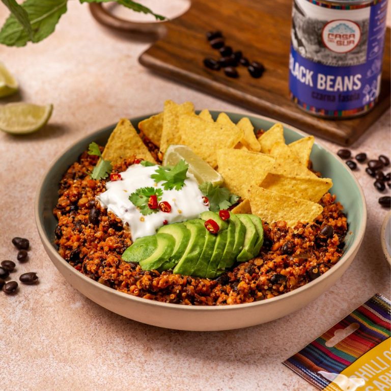 Quionoa ala chilli con carne
