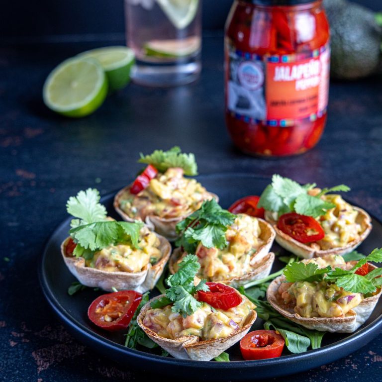 Szybkie babeczki z guacamole