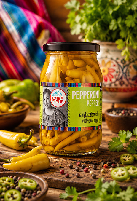 Papryka pepperoni zielona cała 325 g