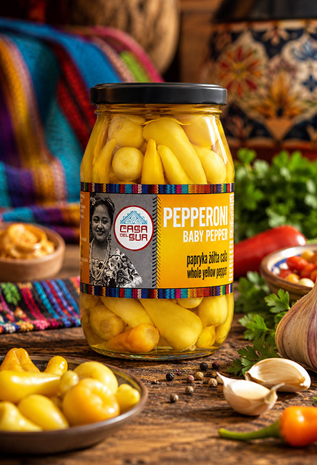 Papryka pepperoni żółta baby 325 g