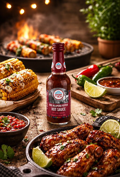 Ostry sos BBQ z&nbsp;papryki Jalapeno 100 g