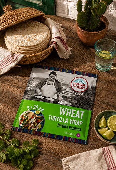 Tortilla wrap 20 cm&nbsp;6 szt. 240 g
