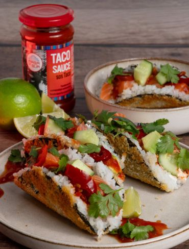Taco sushi